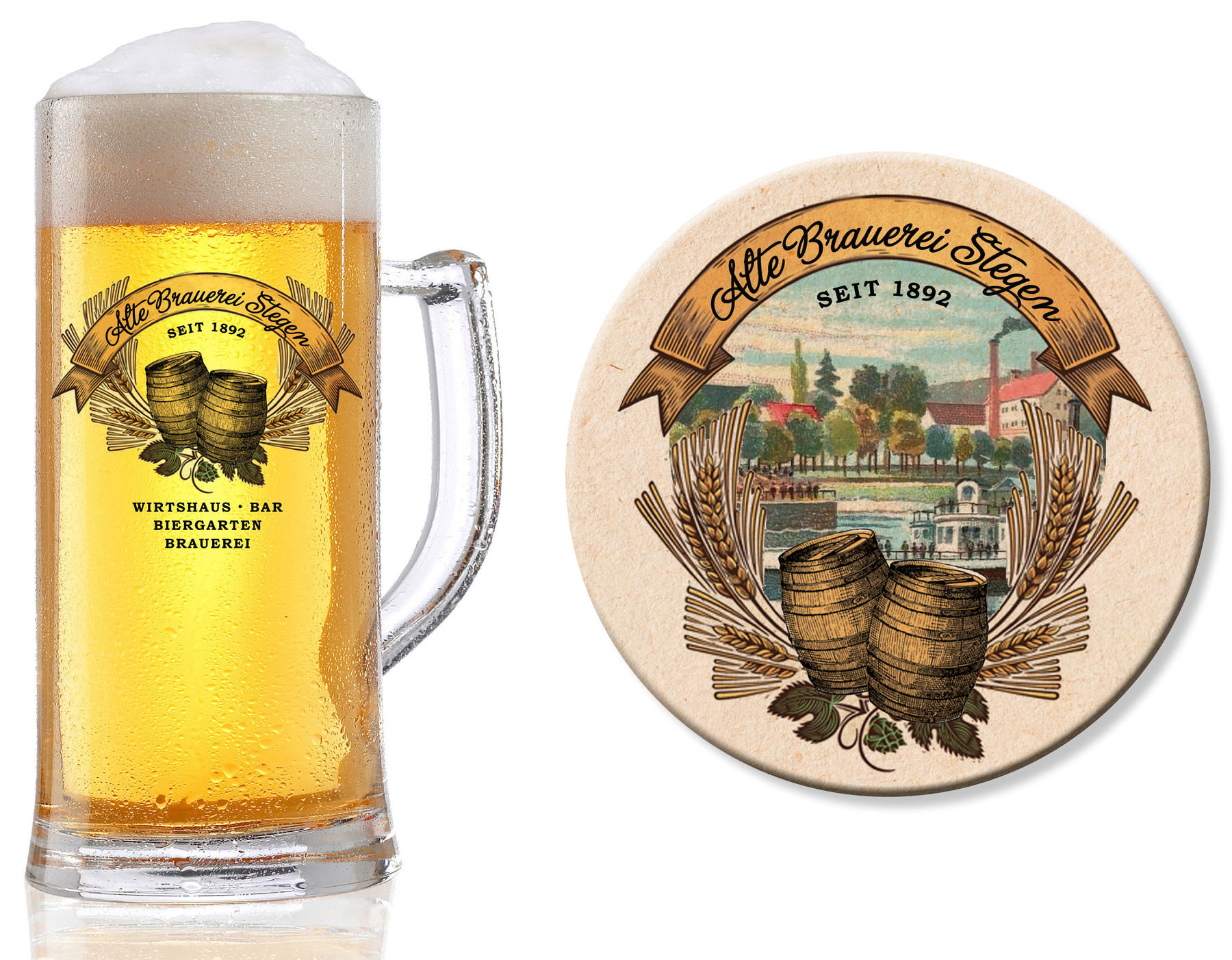 Alte Brauerei Stegen, Corporate Design