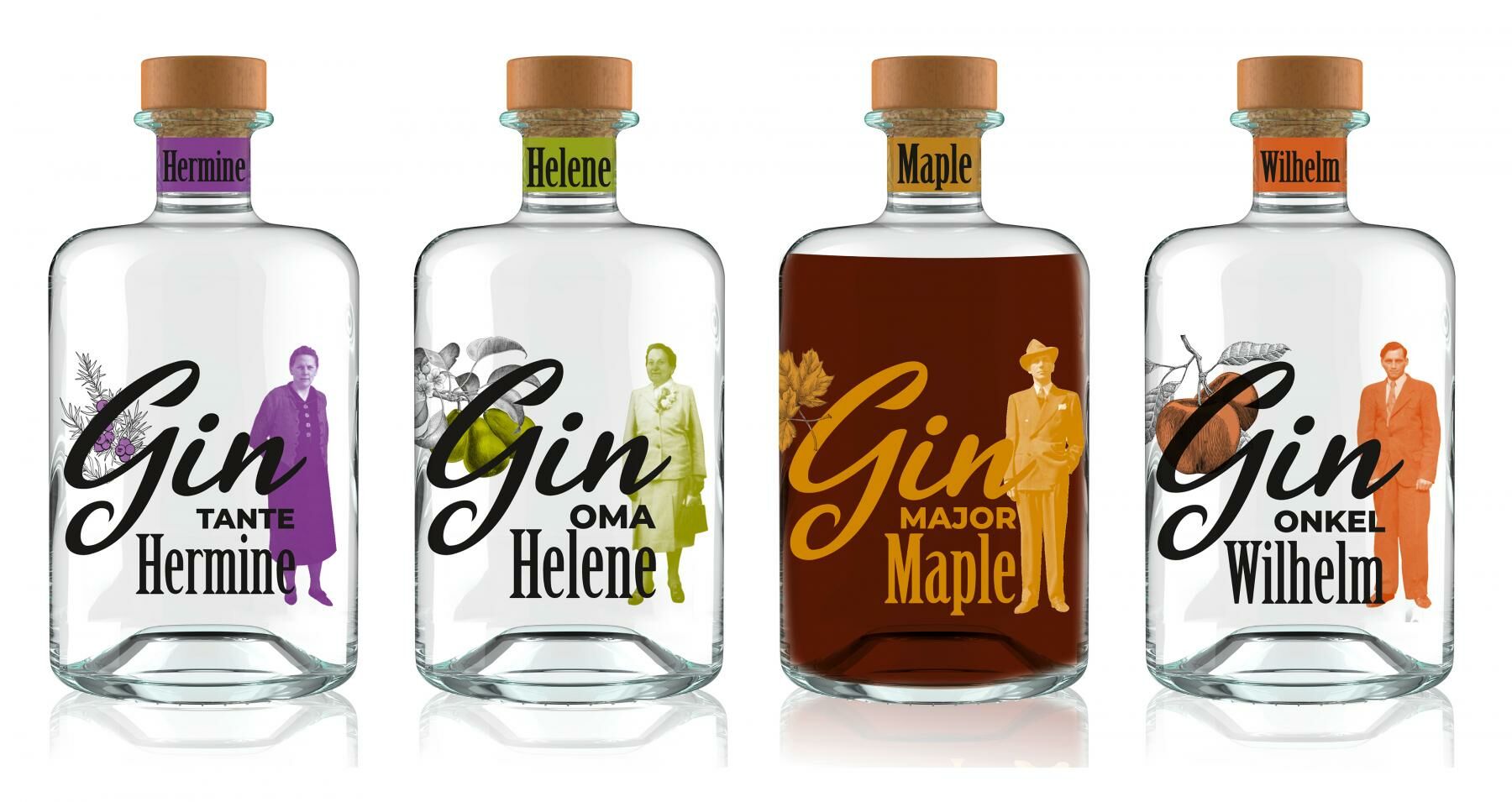 Niederrhein Gin Packaging Design