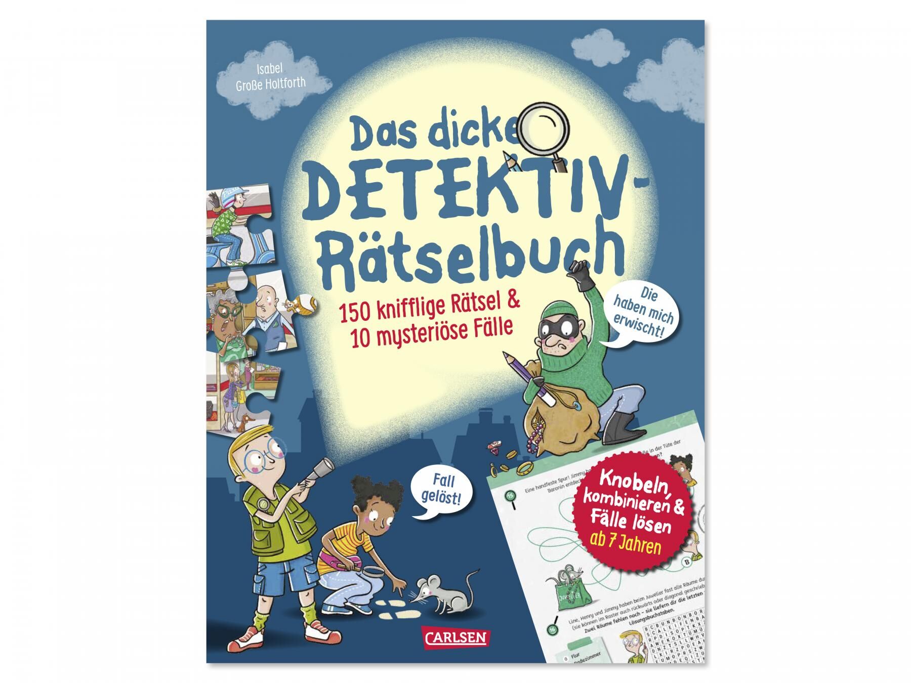 Detektiv Rätselbuch Isabel Grosse Holtforth