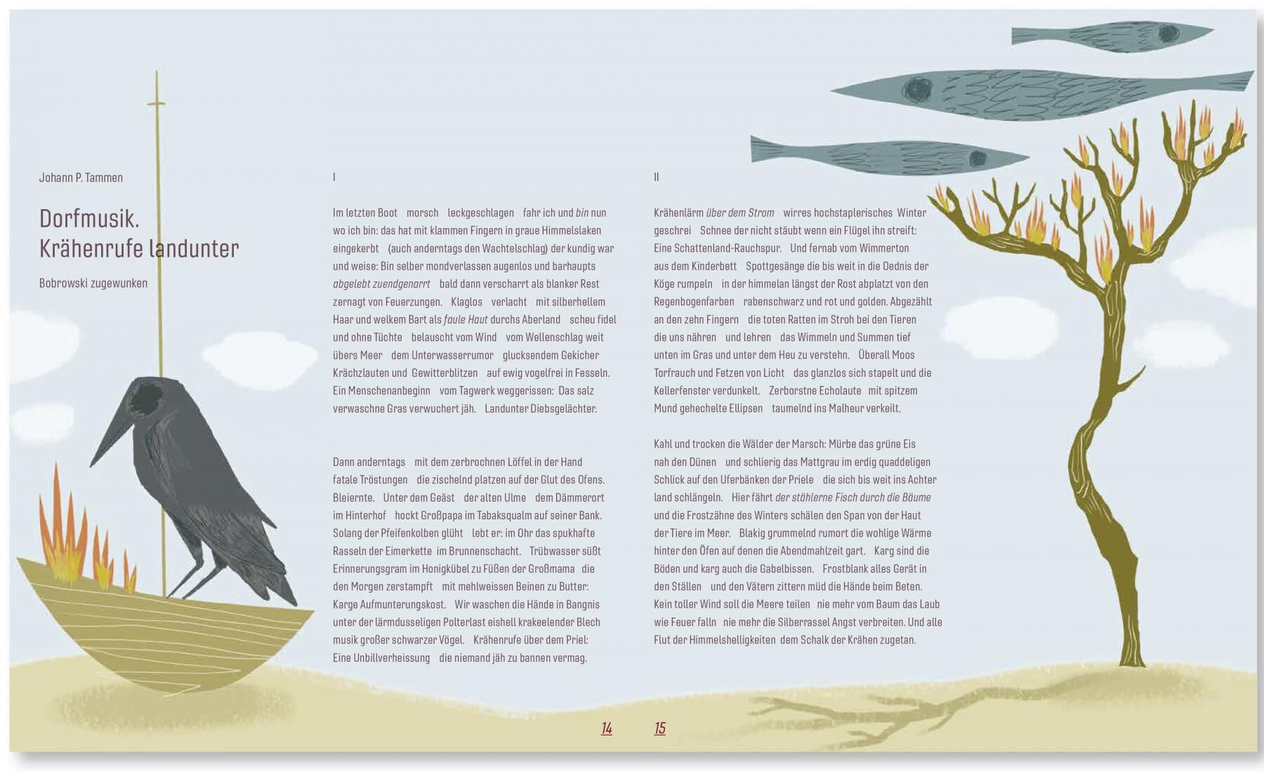 Illustration Editorial Meer Isabel Grosse Holtforth
