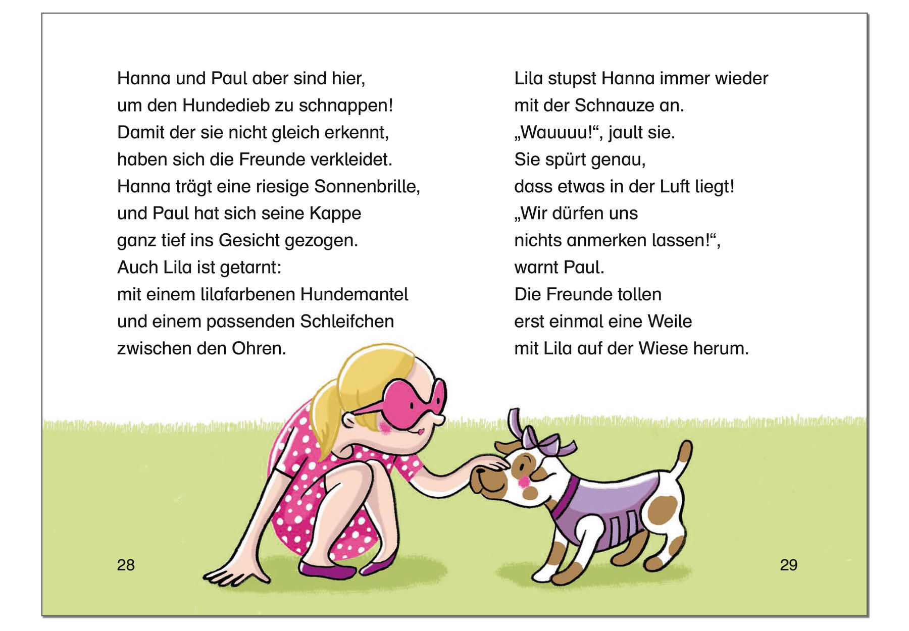 Erstleser Schnappt den Hundedieb, Illustration Isabel Große Holtforth